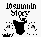 Tasmania Story (Japan) Title Screen
